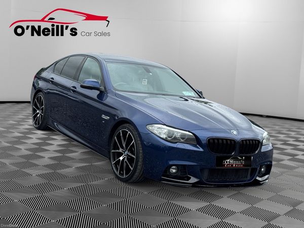 BMW 5-Series Saloon, Diesel, 2016, Blue
