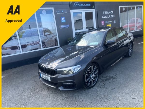 BMW 5-Series Saloon, Diesel, 2018, Grey