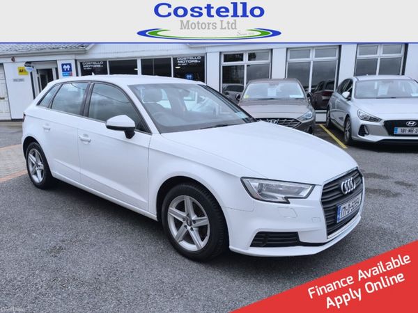 Audi A3 Hatchback, Petrol, 2017, White