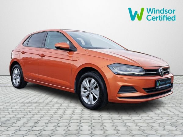 Volkswagen Polo Hatchback, Petrol, 2020, Orange