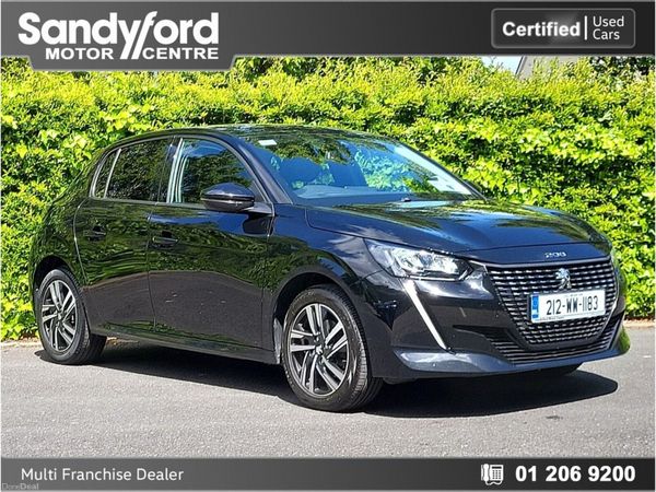 Peugeot 208 Hatchback, Diesel, 2021, Black