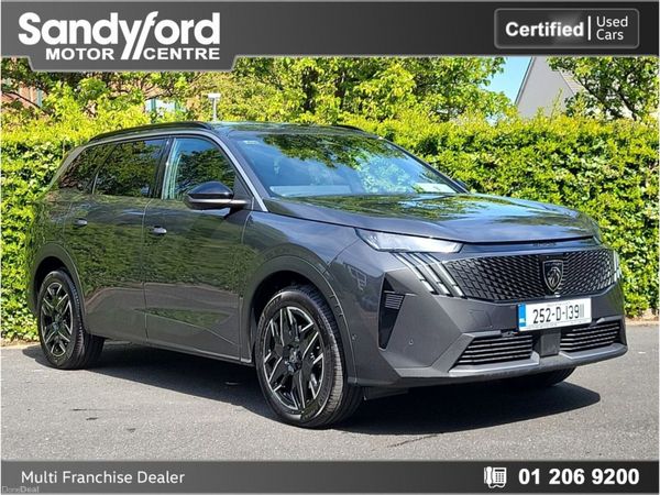 Peugeot 5008 SUV, Petrol Hybrid, 2025, Grey