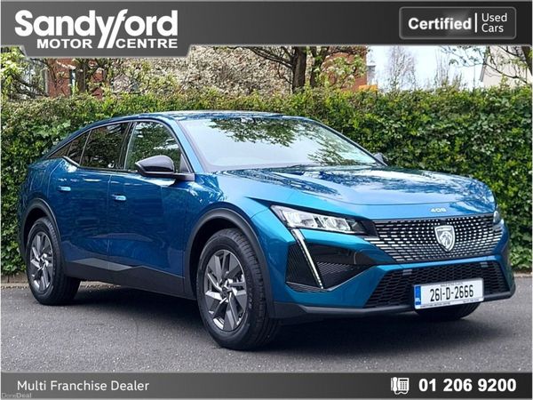 Peugeot 408 Hatchback, Petrol, 2026, Blue