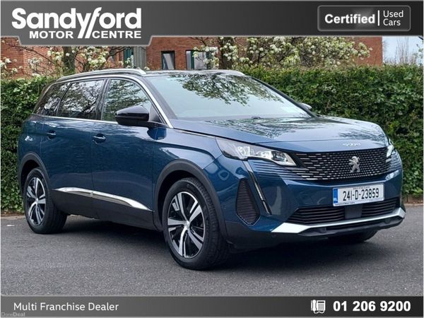 Peugeot 5008 SUV, Petrol Hybrid, 2024, Blue