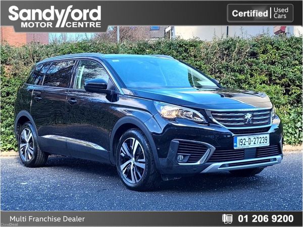 Peugeot 5008 SUV, Diesel, 2019, Black