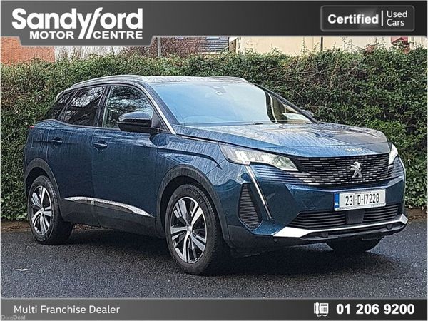 Peugeot 3008 SUV, Diesel, 2023, Blue