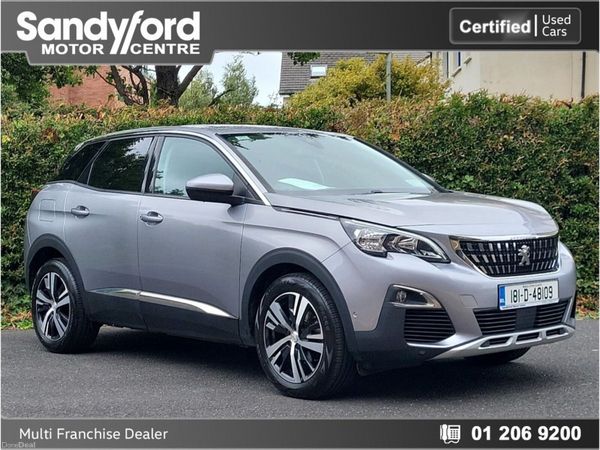Peugeot 3008 Hatchback, Petrol, 2018, Grey