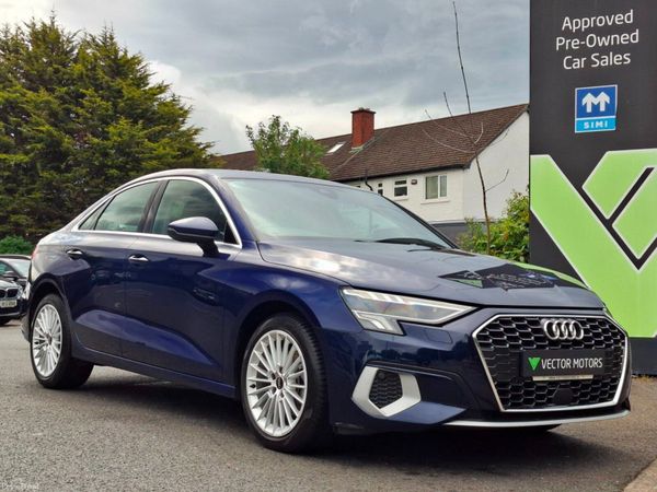 Audi A3 Saloon, Petrol, 2022, Blue