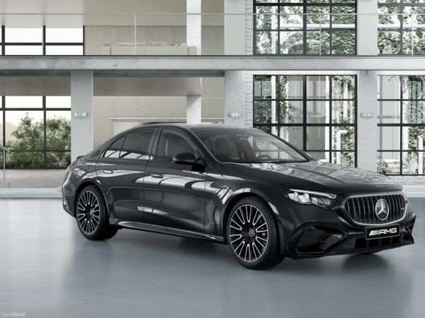 Mercedes-Benz E-Class Saloon, Petrol Plug-in Hybrid, 2026, Black