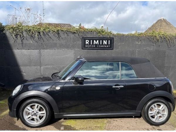 Mini One Convertible, Petrol, 2012, Black