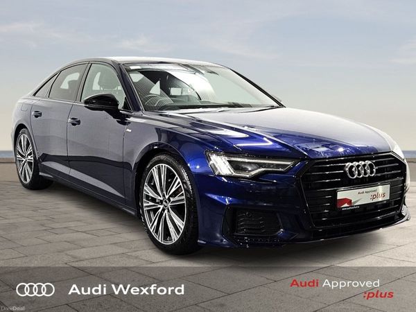 Audi A6 Saloon, Diesel, 2021, Blue