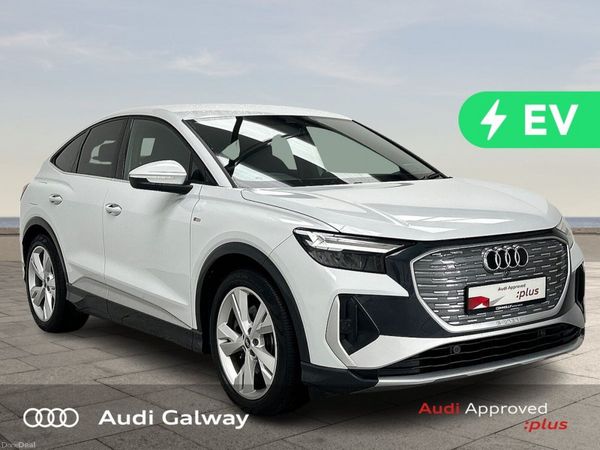 Audi Q4 e-tron SUV, Electric, 2023, White