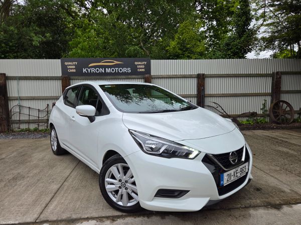 Nissan Micra Hatchback, Petrol, 2021, White