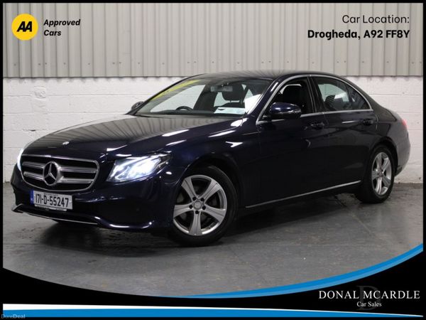 Mercedes-Benz E-Class Saloon, Diesel, 2017, Blue