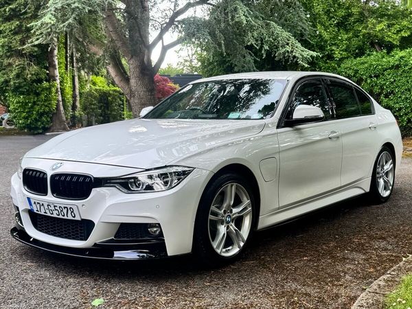 BMW 3-Series Saloon, Petrol Plug-in Hybrid, 2017, White