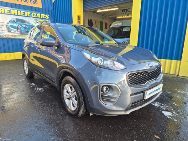Kia Sportage SUV, Petrol, 2018, Blue