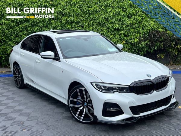 BMW 3-Series Saloon, Petrol Plug-in Hybrid, 2020, White
