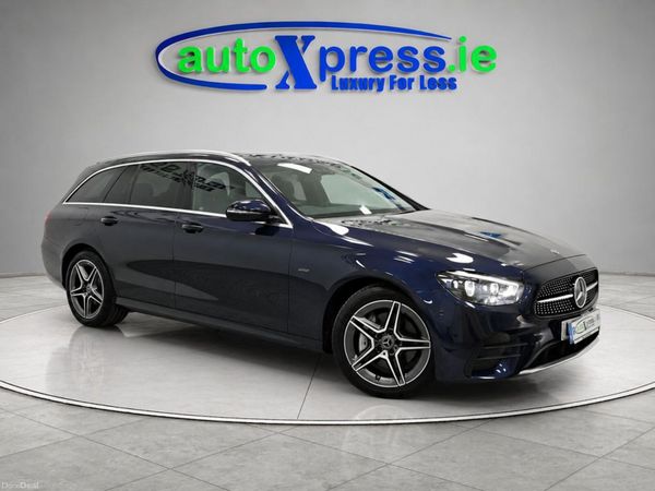 Mercedes-Benz E-Class Estate, Diesel Hybrid, 2020, Blue