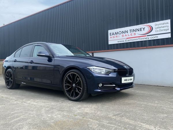 BMW 3-Series Saloon, Diesel, 2014, Blue