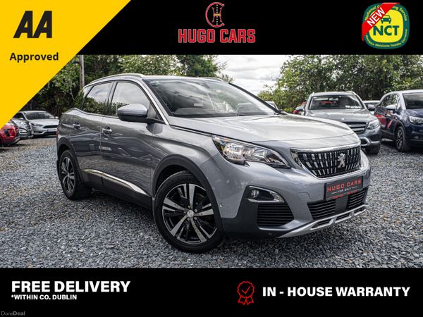 Peugeot 3008 SUV, Diesel, 2017, Grey