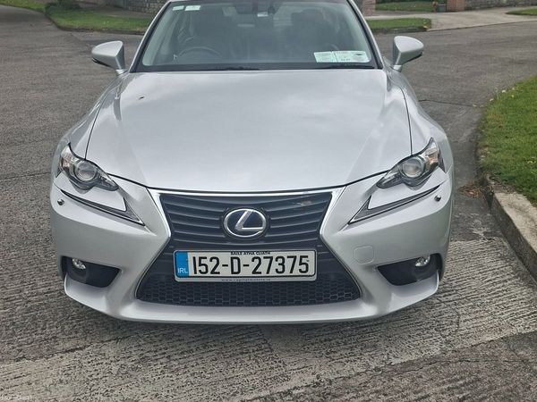 Lexus IS Saloon, Petrol Hybrid, 2015, Silver