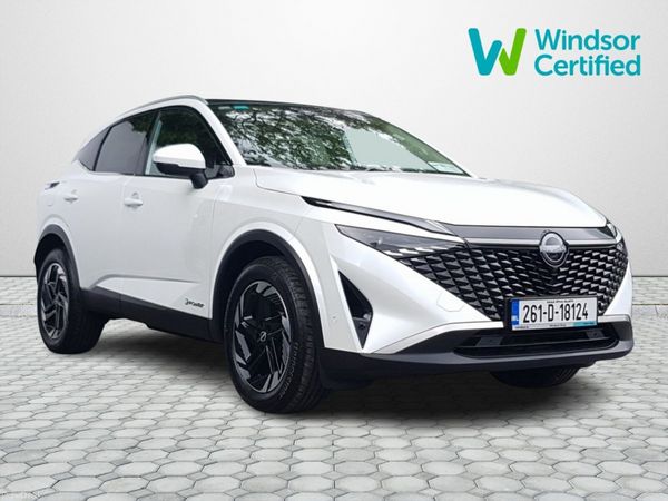 Nissan Qashqai SUV, Petrol Hybrid, 2026, White