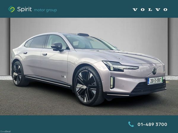 Volvo ES90 Saloon, Electric, 2026, Silver