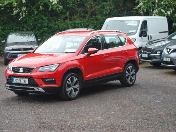 SEAT Ateca SUV, Petrol, 2017, Red