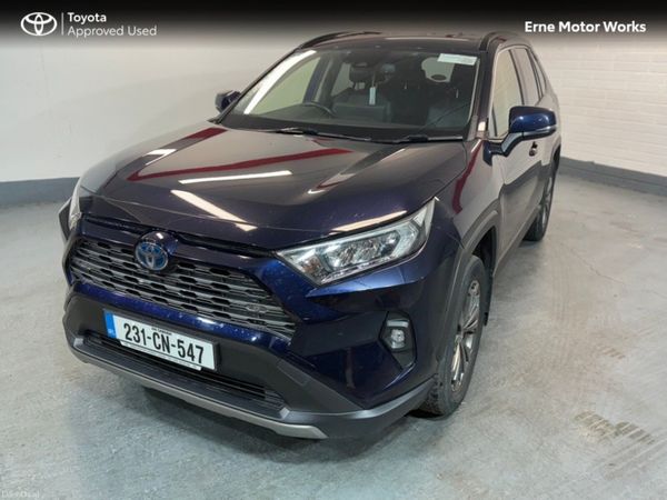 Toyota RAV4 SUV, Petrol Hybrid, 2023, Blue