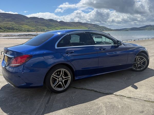 Mercedes-Benz C-Class Saloon, Diesel, 2020, Blue
