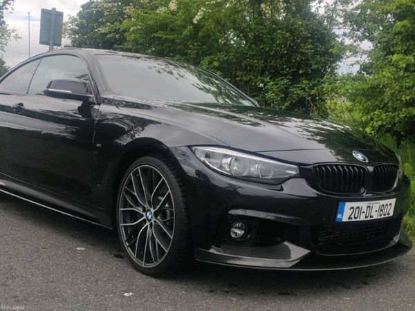 BMW 4-Series Coupe, Diesel, 2020, Black