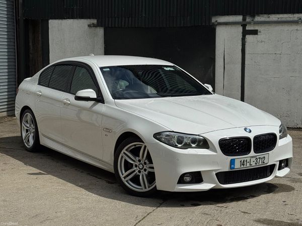 BMW 5-Series Saloon, Diesel, 2014, White