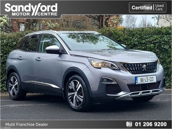 Peugeot 3008 SUV, Diesel, 2018, Grey
