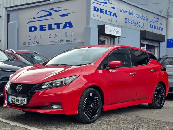 Nissan Leaf Hatchback, Electric, 2022, Red