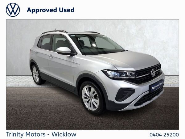Volkswagen T-Cross SUV, Petrol, 2025, Silver