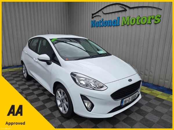 Ford Fiesta Hatchback, Petrol, 2018, White