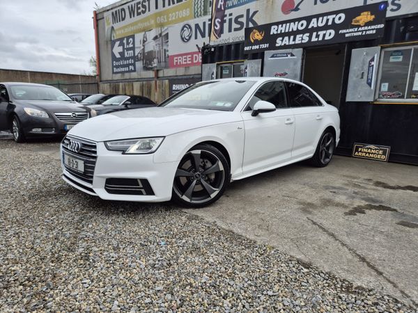 Audi A4 Saloon, Diesel, 2018, White