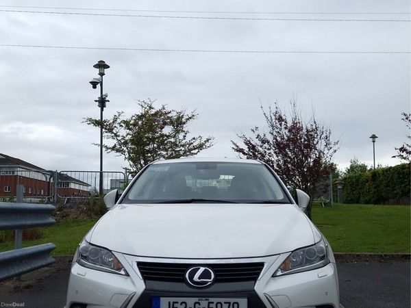 Lexus CT Hatchback, Petrol Hybrid, 2015, White