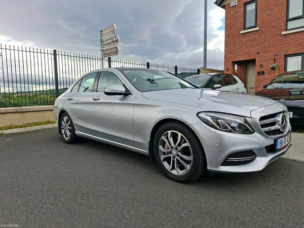 Mercedes-Benz C-Class Saloon, Diesel, 2015, Silver