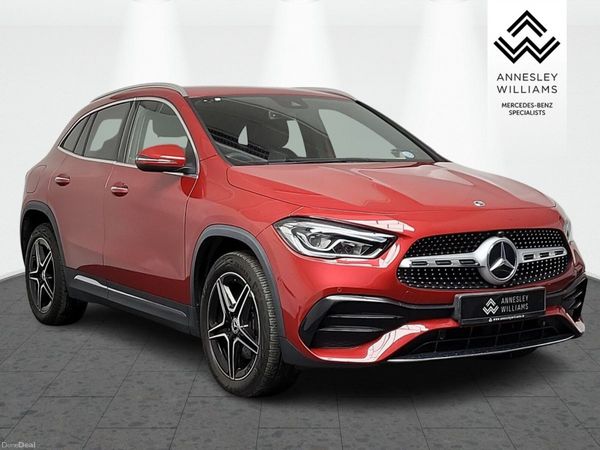 Mercedes-Benz GLA SUV, Petrol Plug-in Hybrid, 2023, Red