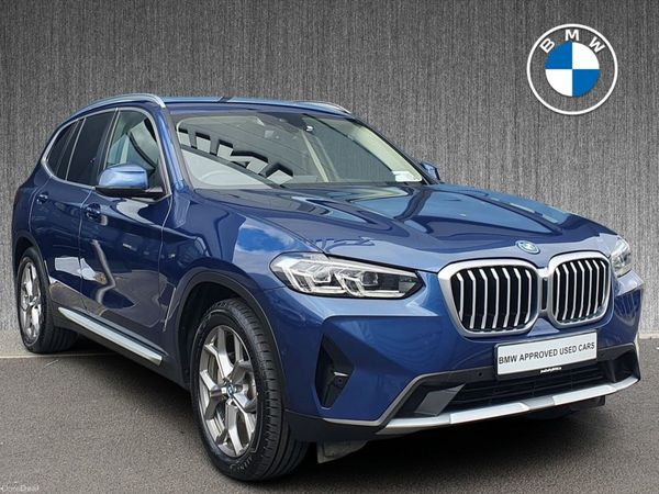 BMW X3 SUV, Petrol Plug-in Hybrid, 2023, Blue