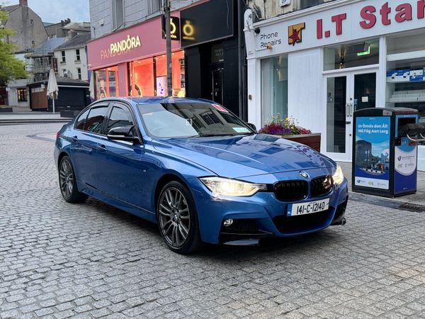 BMW 3-Series Saloon, Diesel, 2014, Blue