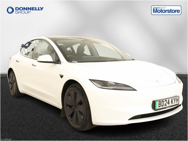 Tesla Model 3 Saloon, Electric, 2024, White