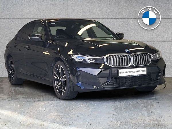 BMW 3-Series Saloon, Petrol Plug-in Hybrid, 2024, Black