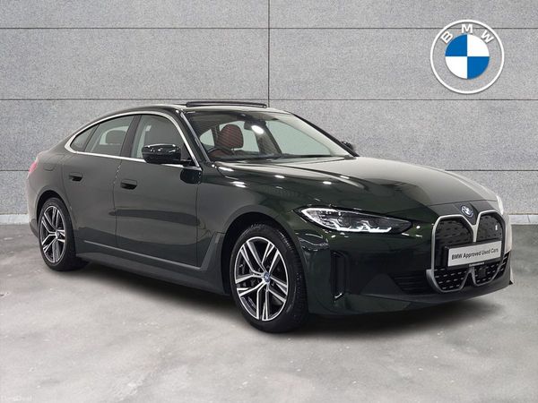 BMW i4 Hatchback, Electric, 2024, Green