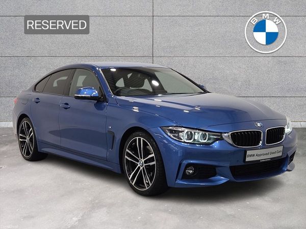 BMW 4-Series Hatchback, Diesel, 2020, Blue