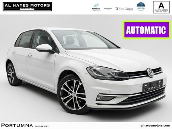 Volkswagen Golf Hatchback, Diesel, 2019, White
