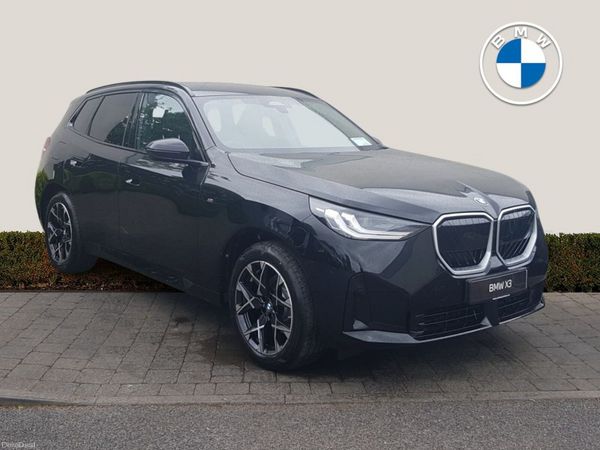 BMW X3 SUV, Petrol Plug-in Hybrid, 2026, Black