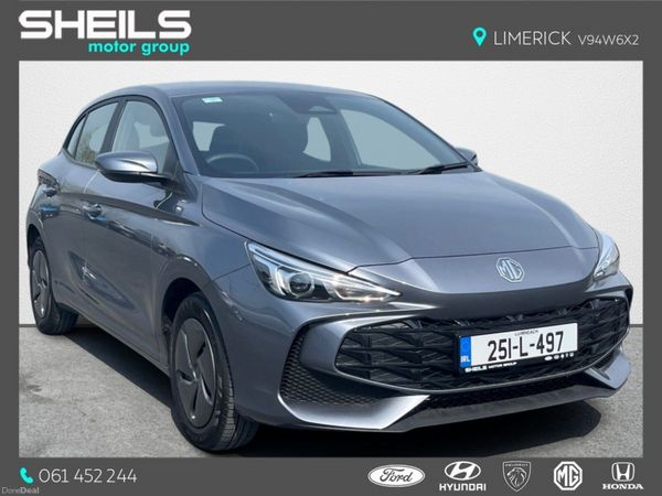 MG MG3 Hatchback, Petrol Hybrid, 2025, Grey