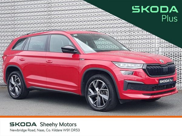 Skoda Kodiaq SUV, Diesel, 2023, Red